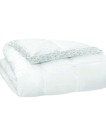 300T Cotton Sateen Grey Duvet Insert - Laura Ashley