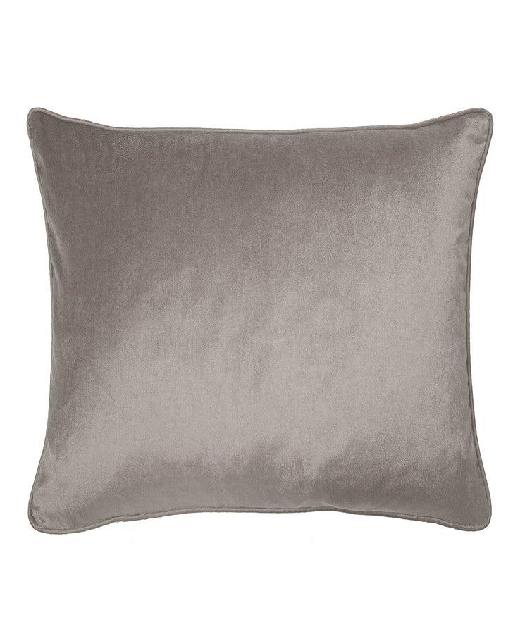 Nigella Pale Charcoal Velvet Cushion