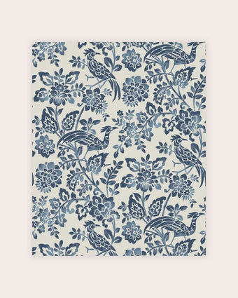 Adain Palace Dark Seaspray Blue Wallpaper view of wallpaper