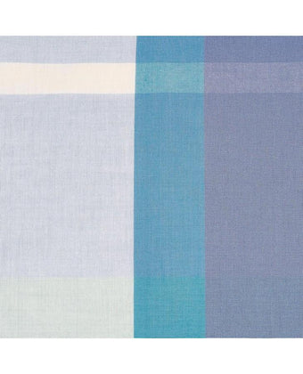 Aldridge Check Bluebell Blue Pillowcase - Laura Ashley