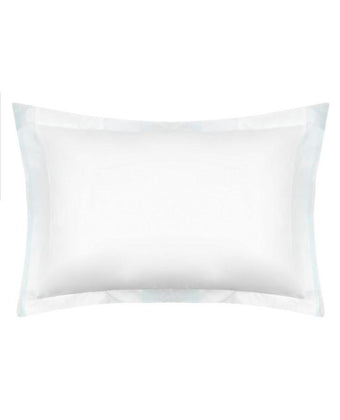 Aldridge Check Bluebell Blue Pillowcase - Laura Ashley