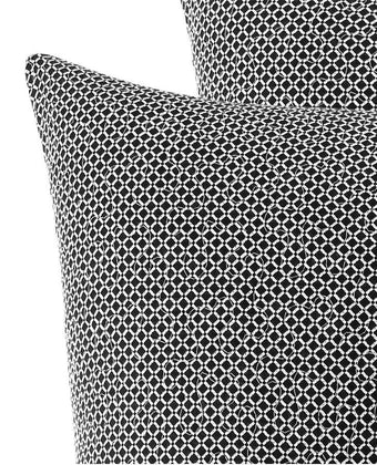 Amberley Black European Sham Pair - Laura Ashley