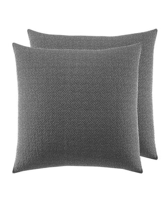 Amberley Black European Sham Pair - Laura Ashley