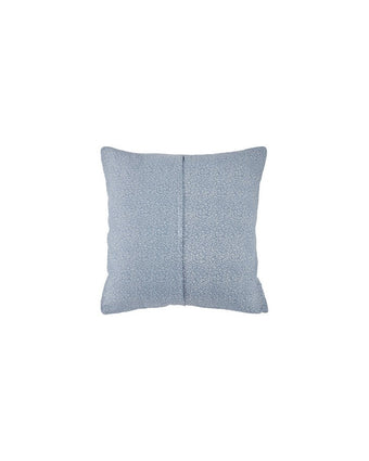 Amberley Bright Blue Reversible Quilt Bonus Set back view of pillow cover
