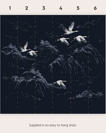 Animalia Midnight Mural - Laura Ashley