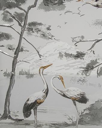 Animalia Printed Canvas Wall Art - Close-up