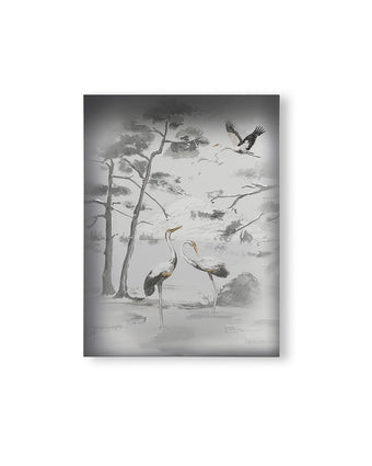 Animalia Printed Canvas Wall Art - Full view