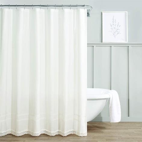 Annabella Ivory Shower Curtain - Laura Ashley