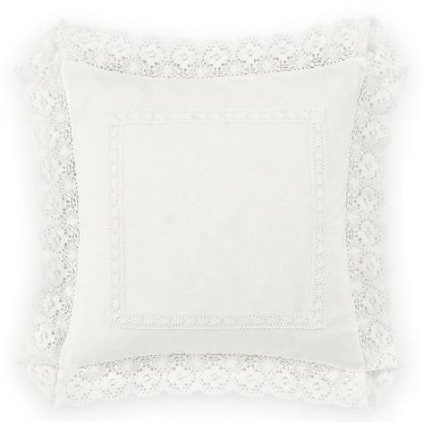 Annabella Ivory Square Decorative Pillow - Laura Ashley
