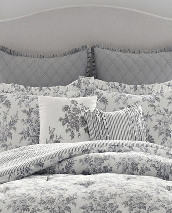 Annalise 7 Piece Comforter Set - Laura Ashley