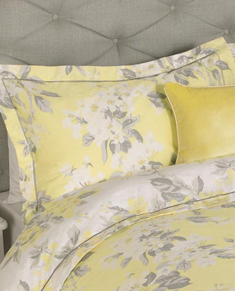 Apple Blossom Sunshine Print Pillowcase - Laura Ashley