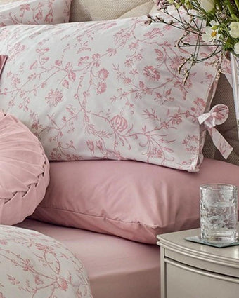 Aria Blush Duvet Bedset - Laura Ashley