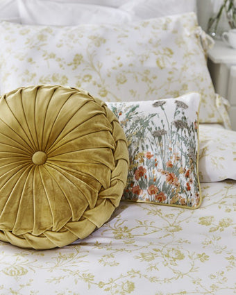Aria Ochre Duvet Cover Set - Laura Ashley
