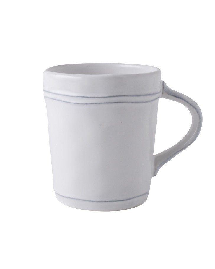 Set of 2 Mugs with Lid - White