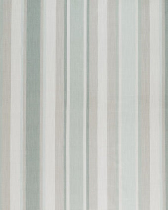 Awning Stripe Smoke Green Fabric Sample - Laura Ashley