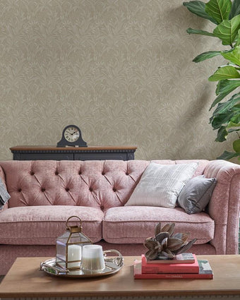 Barley Natural Wallpaper - Laura Ashley