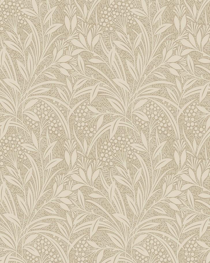 Barley Natural Wallpaper Sample - Laura Ashley
