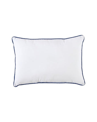 Bedford Blue 14X20 Decorative Pillow - Reverse side of pillow