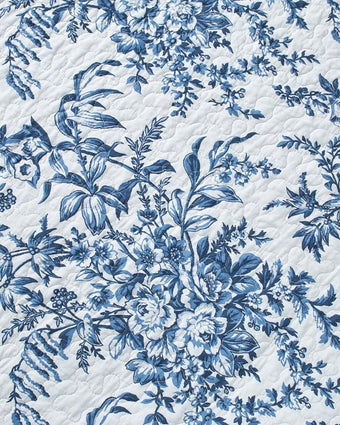 Bedford Blue Quilt Set - Laura Ashley