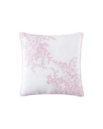 Bedford Pink 20X20 Decorative Pillow - Front view of pillow