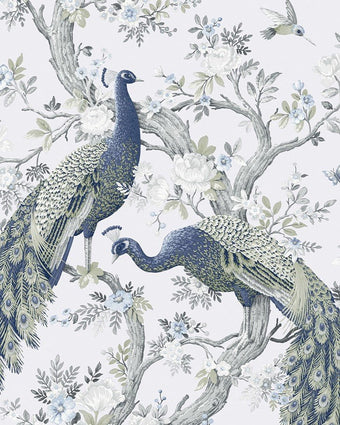 Belvedere Midnight Wallpaper Sample - Laura Ashley