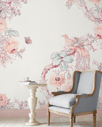Birtle Blush Mural - Laura Ashley