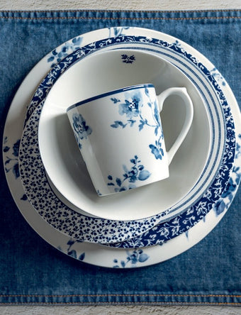 Blueprint China Rose Set of 4 Mugs (17oz) - Laura Ashley