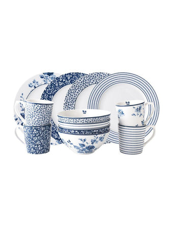 Blueprint Collection 12pc Breakfast Set - Laura Ashley