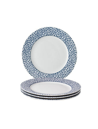 Blueprint Floris Set of 4 Salad Plates - Laura Ashley
