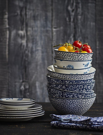 Blueprint Sweet Allysum Set of 4 Bowls - Laura Ashley