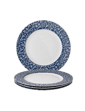Blueprint Sweet Allysum Set of 4 Dinner Plates - Laura Ashley
