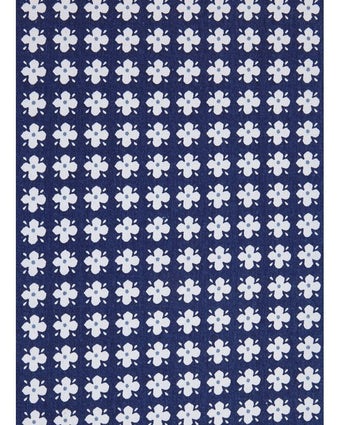 Blue/White Humble Daisy Tea Towel - Laura Ashley