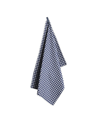 Blue/White Humble Daisy Tea Towel - Laura Ashley