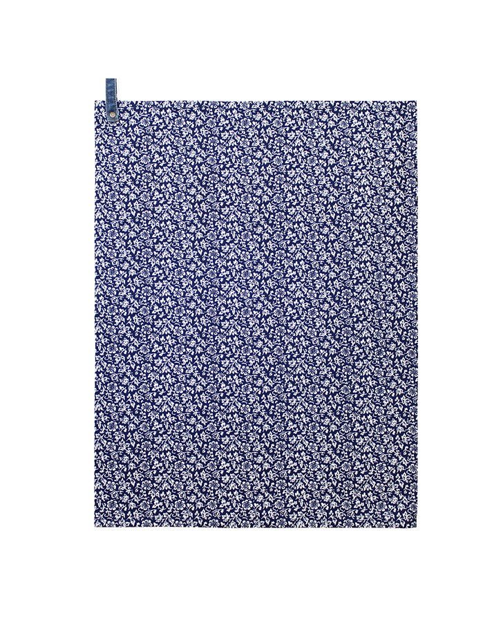 Blue and White Tea Towel 