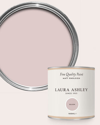 Blush Paint - View of open can of paint