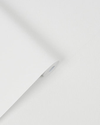 Blyth Paintable White Wallpaper Sample - Laura Ashley