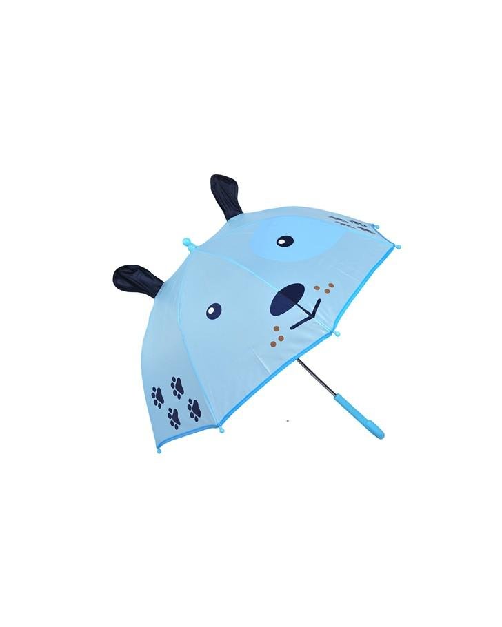 Boy's Blue Dog Motif 17" Umbrella - Laura Ashley