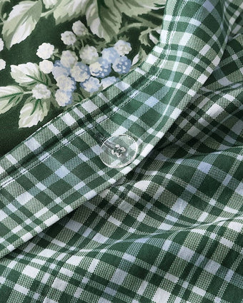 Bramble Floral Green Comforter Bonus Set