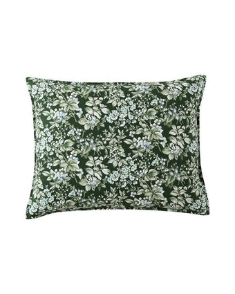 Bramble Floral Green Comforter Bonus Set - View of a pillow sham
