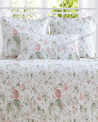 Breezy Floral Pink Daybed Bonus Set - Laura Ashley