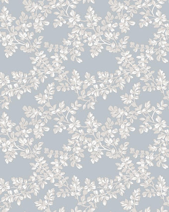 Burnham Pale Seaspray Wallpaper Sample - Laura Ashley