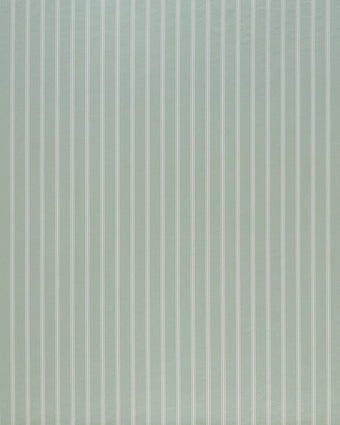 Burnsall Stripe Smoke Green Fabric closeup