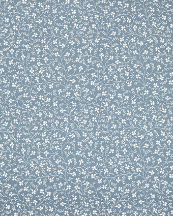 Campion Pale Newport Blue Fabric Sample view of pattern