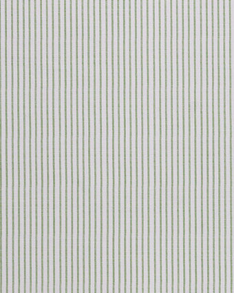 Candy Stripe Bottle Green Fabric Sample - Laura Ashley
