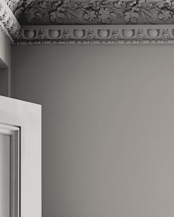 Dark Dove Grey Paint - View of paint on a wall