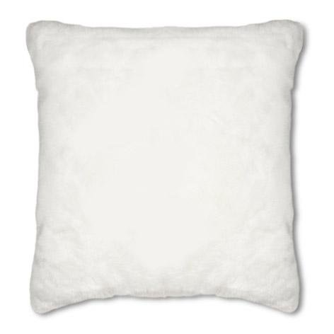 Dartmoor White Faux Fur Cushion - Laura Ashley