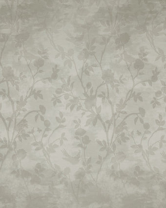 Eglantine Silhouette Woven White Sandy Fabric - Laura Ashley
