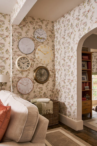 Elderwood Natural Wallpaper - Laura Ashley