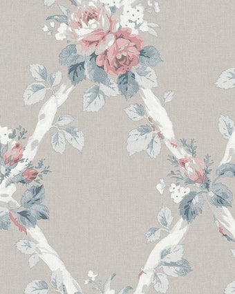 Elwyn Dove Grey Wallpaper - Close up view of wallpaper