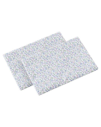 Emogene Purple Cotton Percale Standard Pillowcase Pair - Laura Ashley